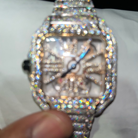 Diamond Cartier watch - Picture 4 of 13